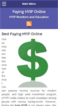 Mobile Screenshot of payinghyip.com